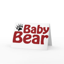 Baby Bear Claw Cards
