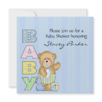 Baby Bear Invitation