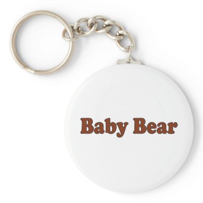 Baby Bear Keychain by Coolkidstees