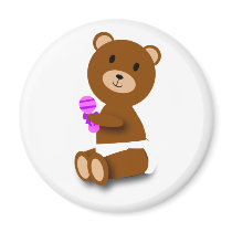 baby bear magnet by ValeriesGallery baby bear magnet