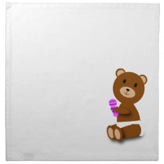 Baby Bear Napkin