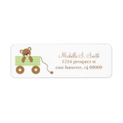 Baby Bear Return Address Labels label