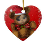 Baby Bear Shae Christmas Ornament