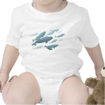 Baby Beluga Whale Creeper Cute Baby Whale Gifts