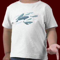 Baby Beluga Whale T-Shirt Cute Whale Art Shirts t-shirts