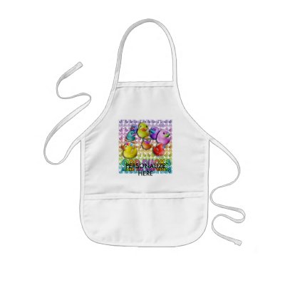 Baby Bibs - Odd Ducks - Rubber Duckies Apron by PopArtDiva