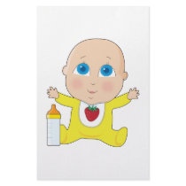 Baby Big Eyes stationery by mariabellimages Baby Big Eyes stationery