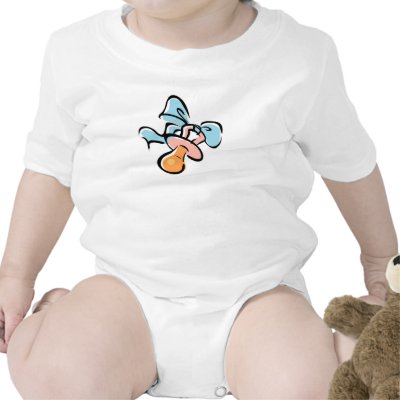 Baby Binky T Shirt by ldcreative