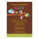 Baby Bird Nest Baby Shower Invitations