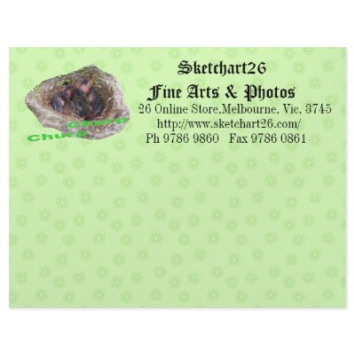 Baby Birds Letterhead Design by Sketchart26