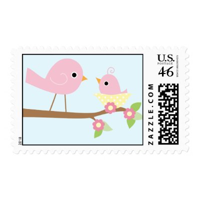 Baby Bird's Nest (pink) Stamp