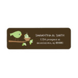 Baby Bird's Nest Return Address Labels