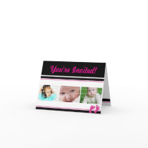 Baby Birthday Invitation Greeting Cards