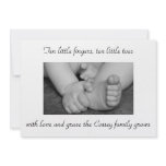 baby,black,and,white,feet,hands,photograph,big,... custom invitation