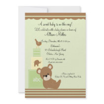 Baby Blocks Baby Shower for Girl or Boy Invitation by celebrateitinvites Baby Blocks Baby Shower for Girl or Boy Invitation