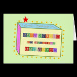 Baby Blocks Baby Shower In Las Vegas Card cards