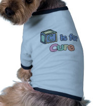 Baby Blocks C is for Cure pet clothing