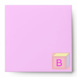 Baby Blocks Envelope