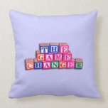 Baby Blocks Pillow by Leslie Harlow pillows