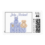 Baby Blocks Postage Stamps