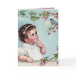 Baby Blue Bird Greeting Cards