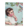 Baby Blue Bird Post Card