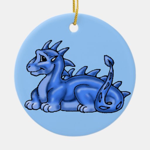 baby blue dragon christmas tree ornaments zazzle baby blue dragon christmas tree ornaments zazzle