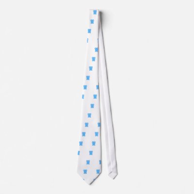 Baby blue elephant tie by Brothergravydesigns