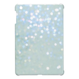 Baby Blue Glitter Print Sparkle iPad Mini iPad Mini Covers