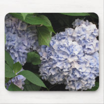 Baby Blue Hydrangea Mousepad