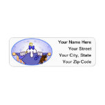 Baby Blue Kilroy Address Label