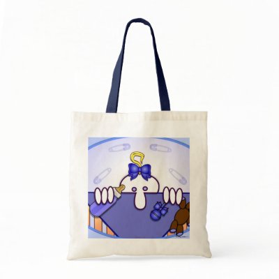 Baby Blue Kilroy Bag by kilroyworld