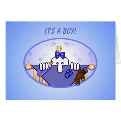 Baby Blue Kilroy Card by kilroyworld