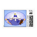 Baby Blue Kilroy Postage postage by kilroyworld Baby Blue Kilroy Postage postage