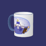Baby Blue Kilroy Ringer Mug