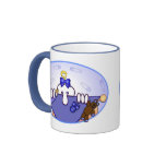 Baby Blue Kilroy Ringer Mug