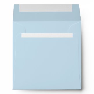 Baby Blue Linen Envelopes