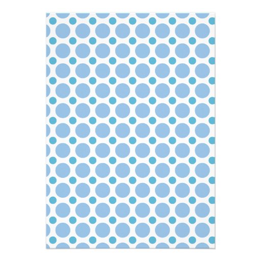 Baby Blue Polka Dots; Vintage Chalkboard Cards