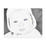 Baby Blue Postcard