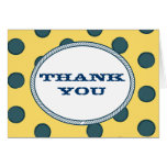 Baby Blue Thank You's cards