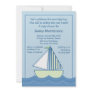Baby Boats Sailboats Baby Shower Invitations
