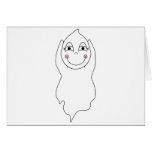 Baby Boo Greeting Card