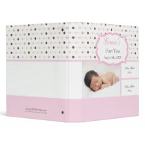 Baby Book 3 Ring Binders