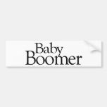 Baby Boomer Bumper Stickers