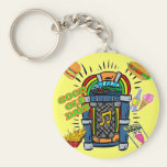 Baby Boomer Jukebox Key Chain