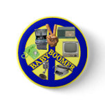 Baby Boomer Peace Symbol Buttons
