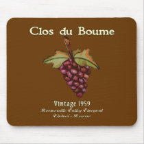 Baby Boomer, Vintage 1959 Mousepads