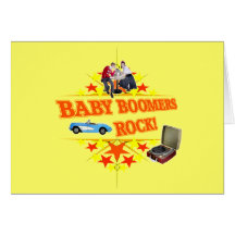 Baby Boomers Rock Cards