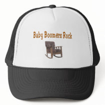 baby boomers rock  hat