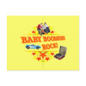 Baby Boomers Rock postcards